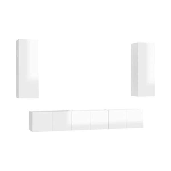 VEEKI Meuble TV, Meuble TV Suspendu, Meuble, Meuble TV avec Rangement，Meuble Industriel, Convient pour Salon ou Chambre, Ense