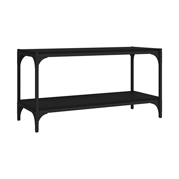 VEEKI Meuble TV, Meuble TV Suspendu, Meuble TV Industriel, Meuble TV Bois, Meuble Chambre, Convient pour Salon ou Chambre, No