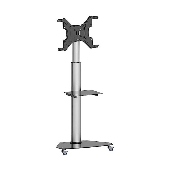 Chariot TV SpeaKa Professional SP-TVC-500 94,0 cm 37 - 203,2 cm 80 Support sur Pied, réglable en Hauteur, inclinab