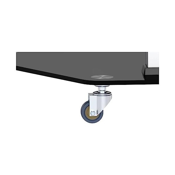 Chariot TV SpeaKa Professional SP-TVC-500 94,0 cm 37 - 203,2 cm 80 Support sur Pied, réglable en Hauteur, inclinab