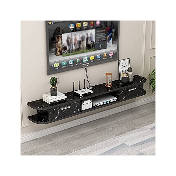 StrOux Meuble TV Flottant Meuble Meuble TV Meuble TV Unités Murales pour Salon Meuble TV Meuble Mural Console TV en Bois pour