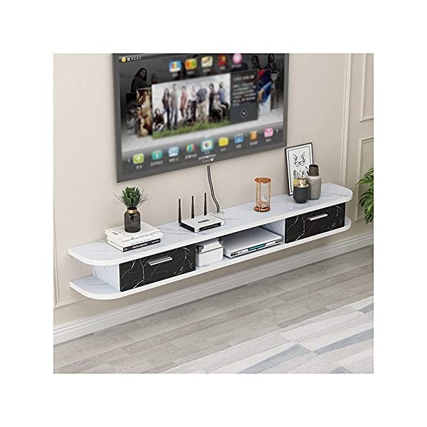 SOGOLI Meuble TV Meuble TV Unités Murales pour Salon Meuble TV Meuble Mural Console TV en Bois pour Salon Salle De Divertisse