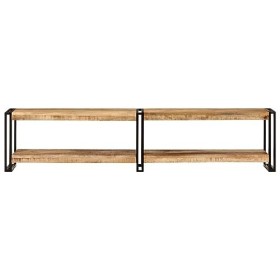 heybb Meuble TV 180x30x40 cm Bois Massif de manguier,Table TV,Ensemble Meuble TV,Meuble TV