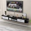 Meuble TV Meuble TV Unités Murales pour Salon Meuble TV Meuble Mural Console TV en Bois pour Salon Salle De Divertissement Bu