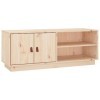 Home & Garden Meuble TV en pin massif 105 x 34 x 40 cm