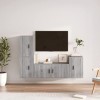 VEEKI Meuble TV, Meuble TV Suspendu, Meuble TV Industriel, Meuble TV Bois, Meuble Chambre, Convient pour Salon ou Chambre, En