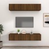 VEEKI Meuble TV, Meuble TV Suspendu, Meuble TV Industriel, Meuble TV Bois, Meuble Chambre, Convient pour Salon ou Chambre, Me