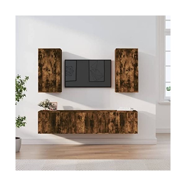 Meuble Tv,Blanc Tv,Comme Espace de Rangement, Meuble Bas Suspendu Ou Debout, Buffet Salon,Meuble TV Suspendu,Support de Télév