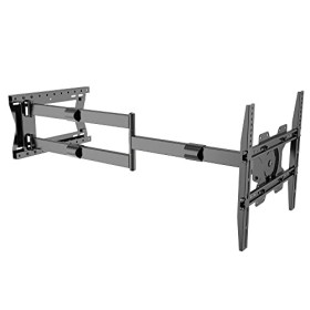 Nanook Support Mural TV 2120 à Bras Long pour téléviseurs 42-75 Pouces, Extension Extra Longue jusquà 120 cm, Support TV Rob