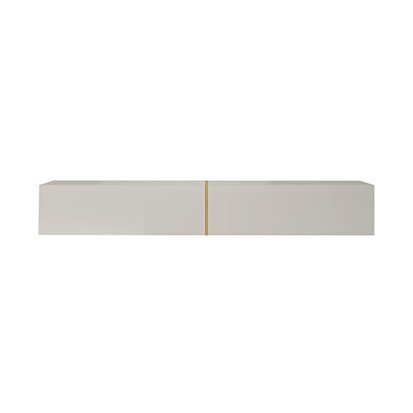 Selsey Bisira Meuble TV, Melamine, Beige, 200 cm