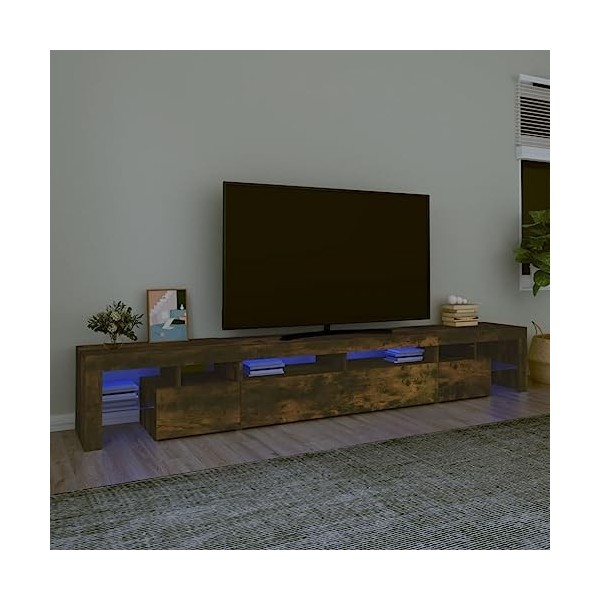 Meuble TV,Meuble TV Bas Table TV Support de Télévision en Bois pour Salon Chambre Salle à Manger,Support pour Téléviseur Jusq