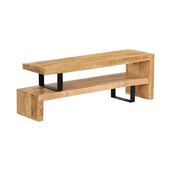 Meuble TV,Meuble TV Bas Table TV Support de Télévision en Bois pour Salon Chambre Salle à Manger,Support pour Téléviseur Jusq