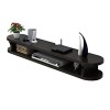 WebErt Meuble TV Flottant Meuble TV Meuble TV Flottant Mural Support de Rangement pour Divertissement multimédia à Domicile S