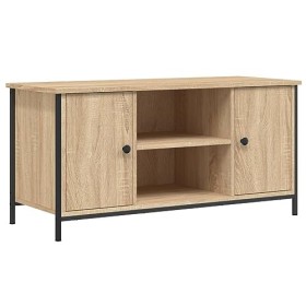 RAUGAJ Centres de divertissement et meubles TV - Meuble TV en chêne Sonoma - 100 x 40 x 50 cm - Bois dingénierie