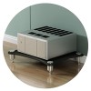 Armoire audio 1/2/3/4 couches avec pieds absorbant les chocs – Organisez et affichez léquipement stéréo, les consoles de jeu