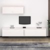 VEEKI Meuble TV, Meuble TV Suspendu, Meuble TV Industriel, Meuble TV Bois, Meuble Chambre, Convient pour Salon ou Chambre, Me