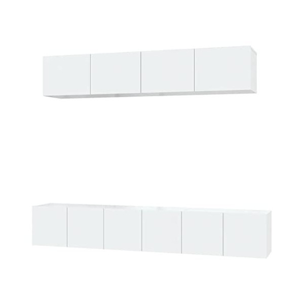 Meuble TV,Meuble TV Bas Table TV Support de Télévision en Bois pour Salon Chambre Salle à Manger,Support pour Téléviseur Jusq