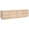 Camerina Meuble TV 176x37x47,5 cm Bois de pin Massif,Meuble TV,Table Basse Salon Meuble TV,Table Basse LED Couleurs