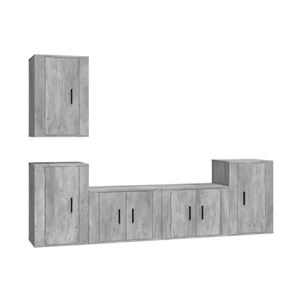 Meuble Tv,Blanc Tv,Comme Espace de Rangement, Meuble Bas Suspendu Ou Debout, Buffet Salon,Meuble TV Suspendu,Support de Télév