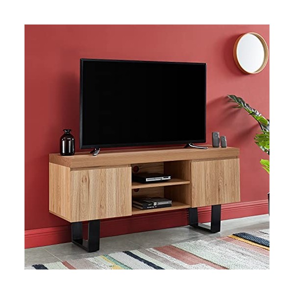 BAÏTA Meuble TV, Bois, L140cm FELIX05