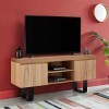 BAÏTA Meuble TV, Bois, L140cm FELIX05