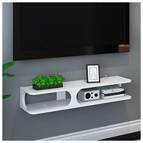 SjYsXm-car cover Meuble TV Mural, Console multimédia 35 Meuble TV Flottant Hutch de Rangement de Bureau avec étagère de Ra