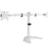 VIVO Stand TS38BW Support de bureau double ultra large pour écran LCD LED de 68 à 96,5 cm, robuste, bras télescopiques, monta