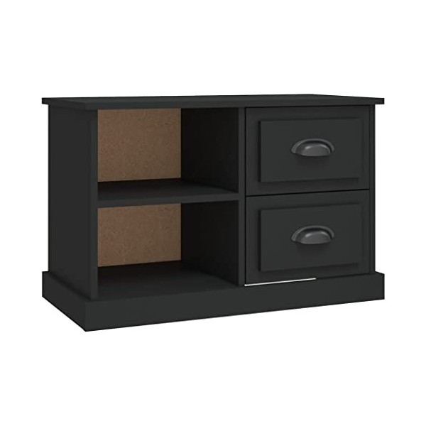 vidaXL Meuble TV, Armoire de Télévision avec Tiroirs et Compartiment, Meuble Télé de Salon, Armoire de Rangement Intérieur, M
