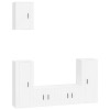 vidaXL Ensemble de Meubles TV 5 pcs Gris béton Bois dingénierie
