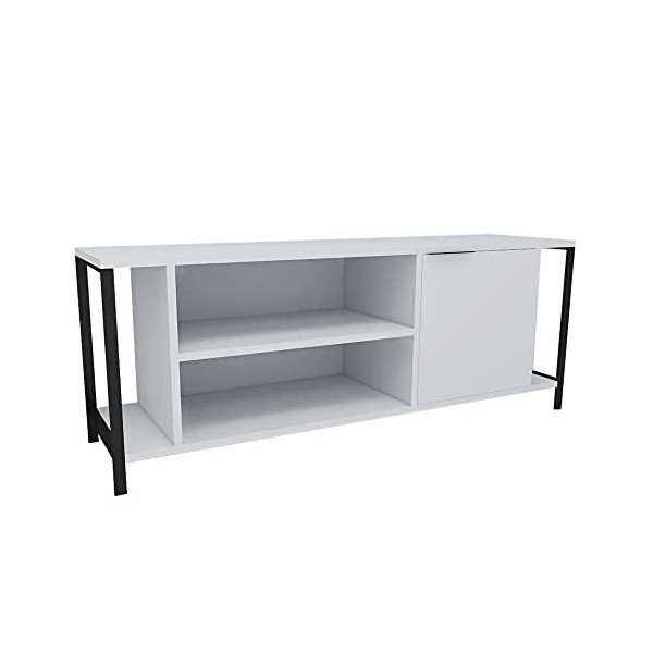 WELL HOME MOBILIARIO & DECORACIÓN Meuble TV, Marron, 120x54x30