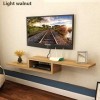 URBERY Étagère TV Murale Support TV Étagère Flottante Set Top Box Rack Routeur Lecteur DVD Console TV Cadre de boîte de Range