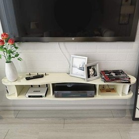 Étagère Flottante Étagère Murale Meuble de télévision Mural Ensemble décodeur Routeur Lecteur DVD Projecteur Étagère de Stock