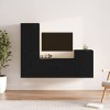 VEEKI Meuble TV, Meuble TV Suspendu, Meuble TV Industriel, Meuble TV Bois, Meuble Chambre, Convient pour Salon ou Chambre, En