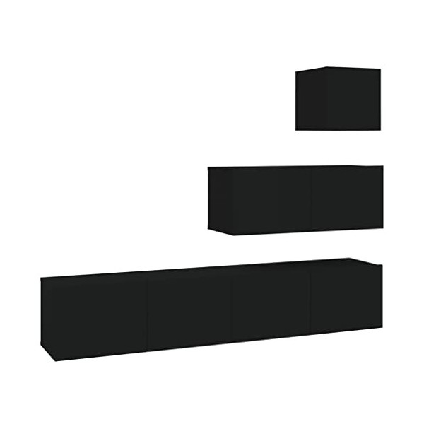 VEEKI Meuble TV, Meuble TV Suspendu, Meuble TV Industriel, Meuble TV Bois, Meuble Chambre, Convient pour Salon ou Chambre, En