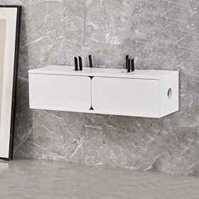 EsEntL Meuble TV Mural Meuble TV Flottant, étagère TV Flottante, Meuble de Rangement pour Salon TV et médianiture, étagère dé