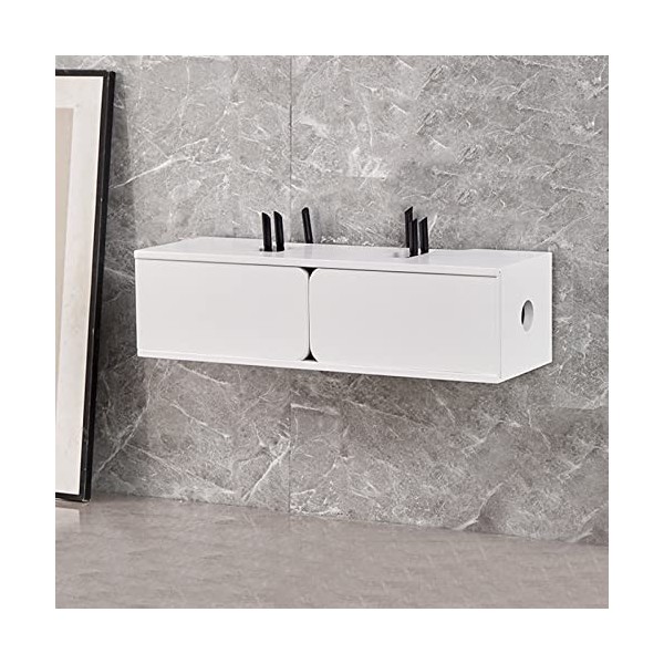 EsEntL Meuble TV Mural Meuble TV Flottant, étagère TV Flottante, Meuble de Rangement pour Salon TV et médianiture, étagère dé