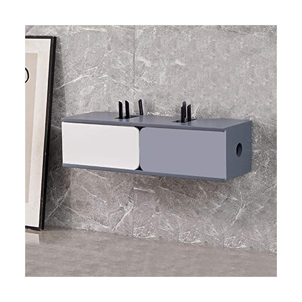 EsEntL Meuble TV Mural Meuble TV Flottant, étagère TV Flottante, Meuble de Rangement pour Salon TV et médianiture, étagère dé