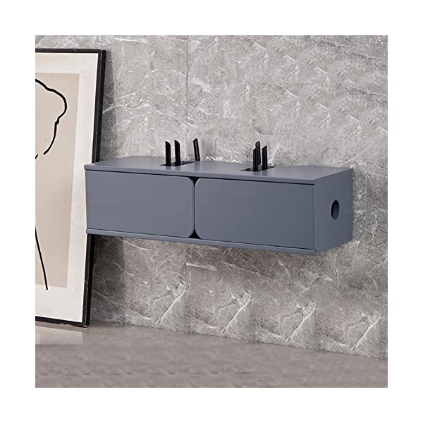 EsEntL Meuble TV Mural Meuble TV Flottant, étagère TV Flottante, Meuble de Rangement pour Salon TV et médianiture, étagère dé