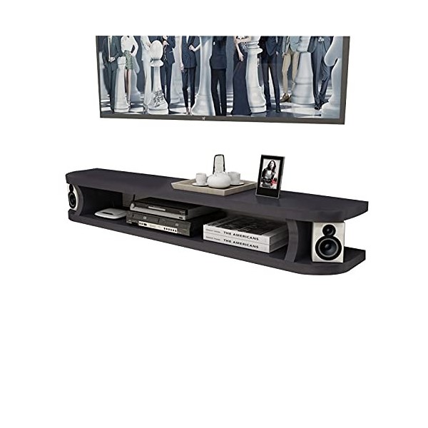 EsEntL Meuble TV Flottant, Console de Salon TV, Meuble décodeur, adapté pour hôtel/Couloir/Chambre Couleur : A, Taille : 100