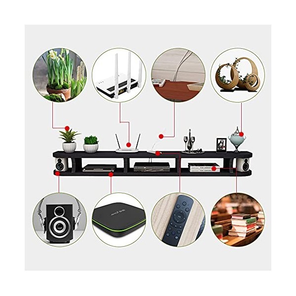 StrOux Meuble TV Flottant Meuble Meuble TV Meuble TV Unités Murales pour Salon Console TV Meuble TV Meuble Mural Convient pou