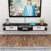 Meuble TV Meuble TV Unités Murales pour Salon Console Média Meuble TV Flottant Meuble TV Mural pour Salon Salle De Divertisse