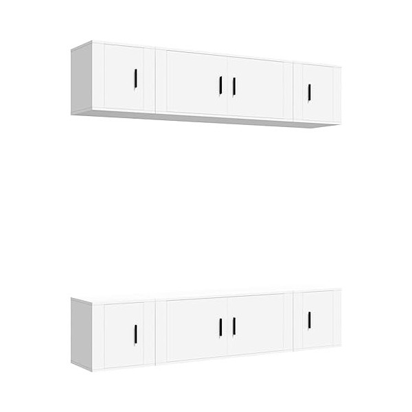 Meuble TV,Meuble TV Bas Table TV Support de Télévision en Bois pour Salon Chambre Salle à Manger,Support pour Téléviseur Jusq