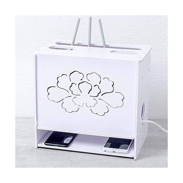 RUtavm Meuble TV Flottant Meuble TV Meuble TV Unités murales pour Salon Cloison Flottante Fond TV Étagère Murale Console mult