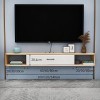 Centre multimédia Mural, Meuble TV Flottant de Grande capacité avec tiroir, Console de Divertissement pour Meuble TV pour Cha