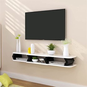 URBERY Meuble TV Meuble TV Meuble de Rangement Moderne Meuble TV Meuble TV Moderne Simple avec Étagère de Rangement Ouverte p
