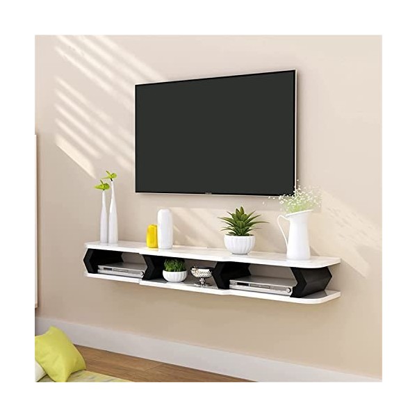 URBERY Meuble TV Meuble TV Meuble de Rangement Moderne Meuble TV Meuble TV Moderne Simple avec Étagère de Rangement Ouverte p