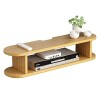 Meuble TV flottant Meuble TV flottant, Meuble TV mural Projecteur Set-top Box Routeur WIFI Étagère de stockage de composants 