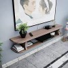 Uvency Meuble de Télévision Mural, Meuble de Télévision Flottant Pour Petit Appartement, Meuble de Télévision Suspendu Simple