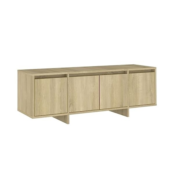 GANDUS Meuble TV en chêne Sonoma 120 x 30 x 40,5 cm