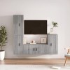 VEEKI Meuble TV, Meuble TV Suspendu, Meuble TV Industriel, Meuble TV Bois, Meuble Chambre, Convient pour Salon ou Chambre, En